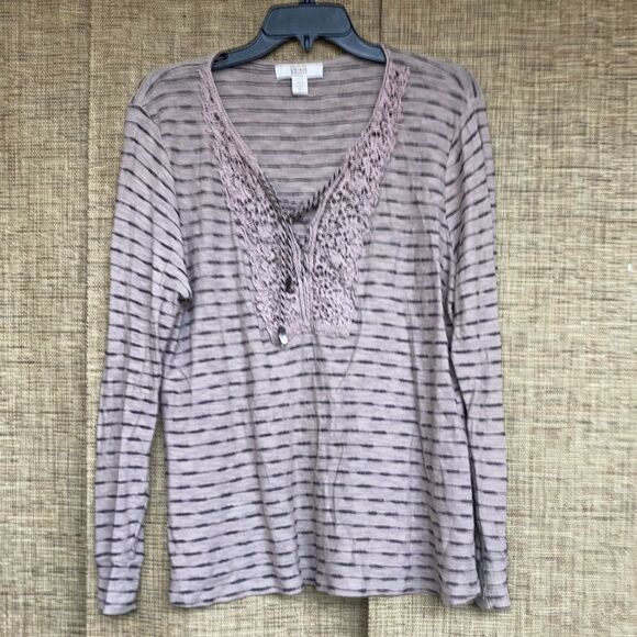 Vintage America cotton blend top - Picture 1 of 6